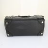 Celine Luggage handbag in black grained leather - Detail D4 thumbnail