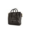 Céline Luggage Nano shoulder bag in black grained leather - 00pp thumbnail