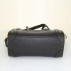 Bolso bandolera Céline Luggage Nano en cuero granulado negro - Detail D5 thumbnail