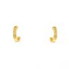 Cartier Love small hoop earrings in yellow gold - 00pp thumbnail