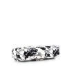 Sac à main Chanel  Timeless Classic en toile imprimée à motifs blanche et noire - Detail D4 thumbnail
