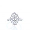 Messika Eden ring in white gold and diamonds - 360 thumbnail