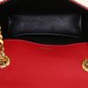 Saint Laurent Vicky shoulder bag in red patent leather - Detail D2 thumbnail