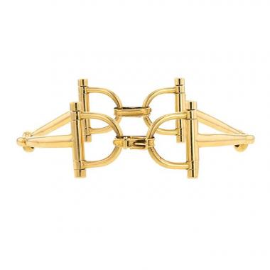 Bracciale mobile Hermès Mors in oro giallo
