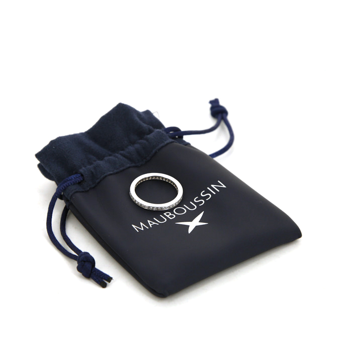 Alliance Mauboussin Lovissime en or blanc et diamants - Detail D2