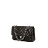 Chanel Timeless Classic handbag in black quilted leather - 00pp thumbnail
