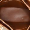 Bolso Cabás Louis Vuitton Houston en charol Monogram marrón y cuero natural - Detail D2 thumbnail