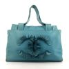 Chanel Grand Shopping shopping bag in blue leather - 360 thumbnail