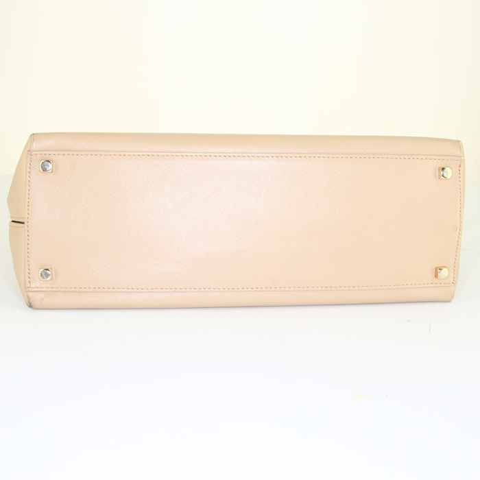 Borsa Salvatore Ferragamo in pelle beige - Detail D5