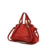 Chloé Paraty bag worn on the shoulder or carried in the hand in red leather - 00pp thumbnail