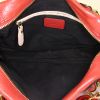 Chloé Paraty bag worn on the shoulder or carried in the hand in red leather - Detail D3 thumbnail