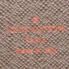 Louis Vuitton Organizer briefcase in ebene damier canvas and brown leather - Detail D3 thumbnail