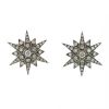 H. Stern Stars earrings in yellow gold,  blackened gold and diamonds - 00pp thumbnail