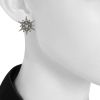 H. Stern Stars earrings in yellow gold,  blackened gold and diamonds - Detail D1 thumbnail