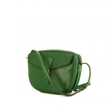 Bolso bandolera Louis Vuitton Jeune Fille en cuero Epi verde