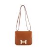 Hermes Constance handbag in Barenia Faubourg - 360 thumbnail