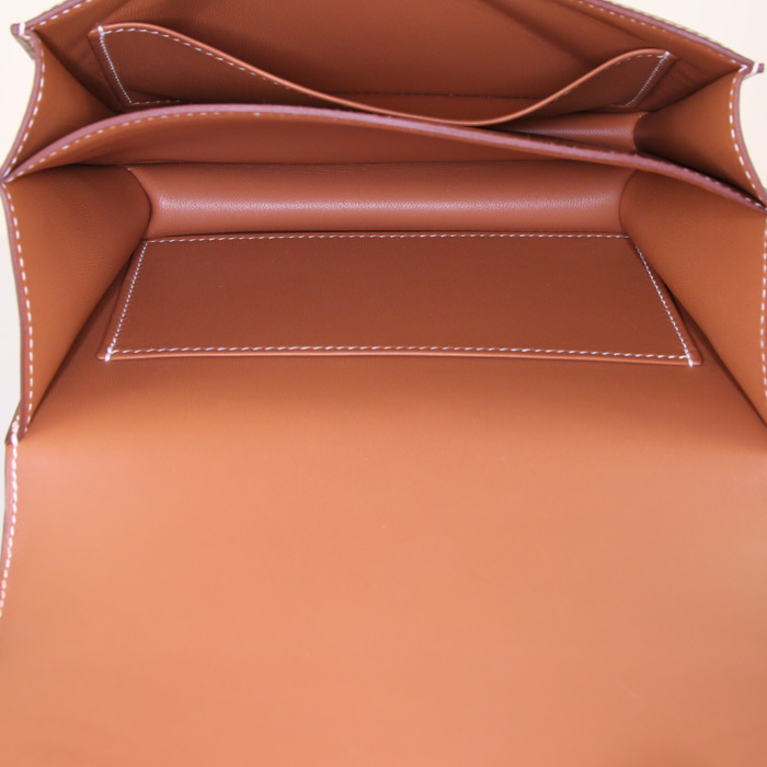 Bolso de mano Hermes Constance en Barenia Faubourg - Detail D2