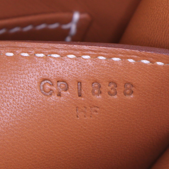Bolso de mano Hermes Constance en Barenia Faubourg - Detail D4