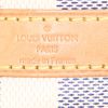Bolso de mano Louis Vuitton Speedy 25 cm en lona a cuadros azul celeste y cuero natural - Detail D4 thumbnail
