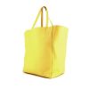 Céline Cabas Phantom shopping bag in yellow leather - 00pp thumbnail