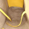 Céline Cabas Phantom shopping bag in yellow leather - Detail D2 thumbnail