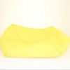 Céline Cabas Phantom shopping bag in yellow leather - Detail D4 thumbnail