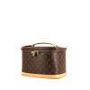 Louis Vuitton Nice vanity case in brown monogram canvas and natural leather - 00pp thumbnail
