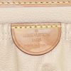 Vanity Louis Vuitton Nice en toile monogram marron et cuir naturel - Detail D5 thumbnail