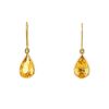 H. Stern earrings in yellow gold and citrine - 00pp thumbnail