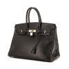 Hermes Birkin 35 cm handbag in black Swift leather - 00pp thumbnail