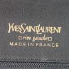 Sac bandoulière Saint Laurent Vintage en toile noire et velours noir - Detail D3 thumbnail