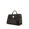 Dior Diorever handbag in black grained leather - 00pp thumbnail