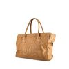 Shopping bag Chanel Grand Shopping in pelle beige - 00pp thumbnail