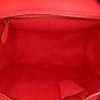 Bolso de mano Celine Luggage modelo grande en cuero granulado rojo - Detail D2 thumbnail