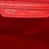 Celine Luggage large model handbag in red grained leather - Detail D3 thumbnail