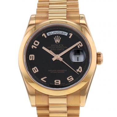 Rolex Day-Date watch in pink gold Ref:  118205 Circa  2005