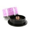 Bague Mauboussin Subtile Raison en or rose,  quartz fumé et pierres de couleurs et en quartz fumé - Detail D2 thumbnail