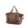 Louis Vuitton Stellar handbag in taupe mahina leather - 00pp thumbnail