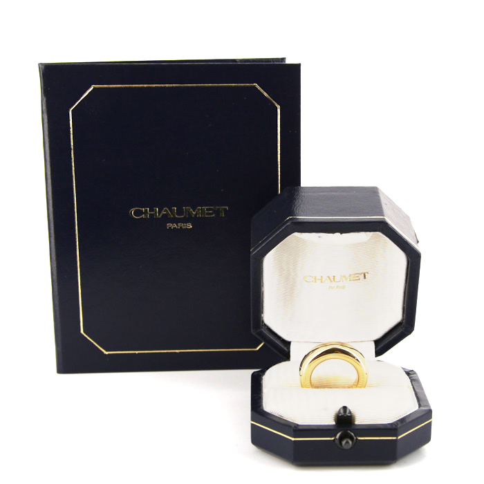 Chaumet Anneau ring in yellow gold - Detail D2