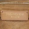 Yves Saint Laurent Muse Two large model handbag in beige patent leather and beige foal - Detail D3 thumbnail