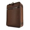Louis Vuitton Pegase 65 cm suitcase in damier canvas and brown leather - 00pp thumbnail