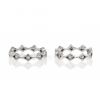 De Beers double ring in white gold and diamonds - Detail D2 thumbnail