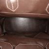 Borsa da viaggio Hermes Haut à Courroies - Travel Bag in pelle box marrone - Detail D2 thumbnail