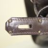 Hermes Haut à Courroies - Travel Bag travel bag in brown box leather - Detail D4 thumbnail