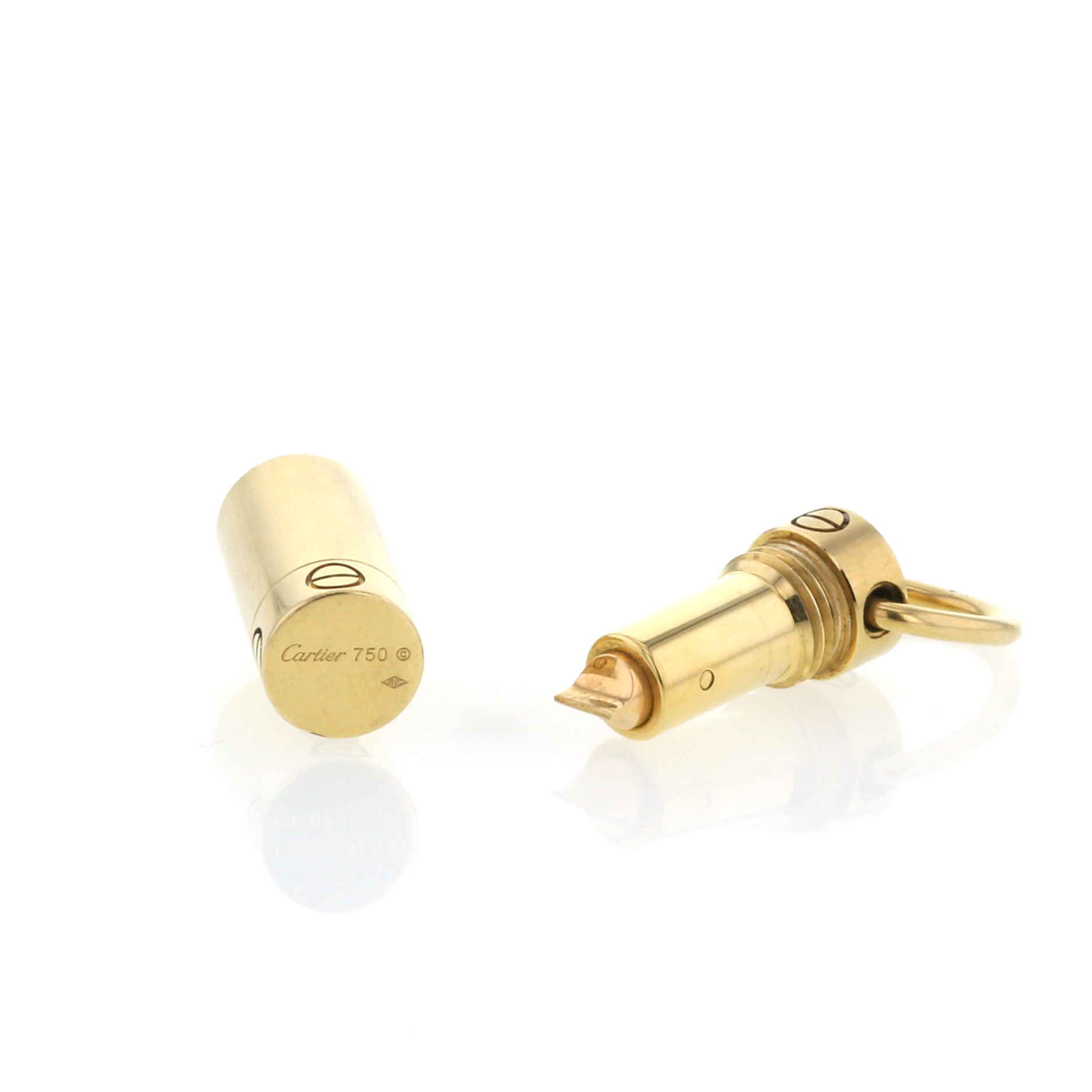 Ciondolo Cartier Love in oro giallo - Detail D2