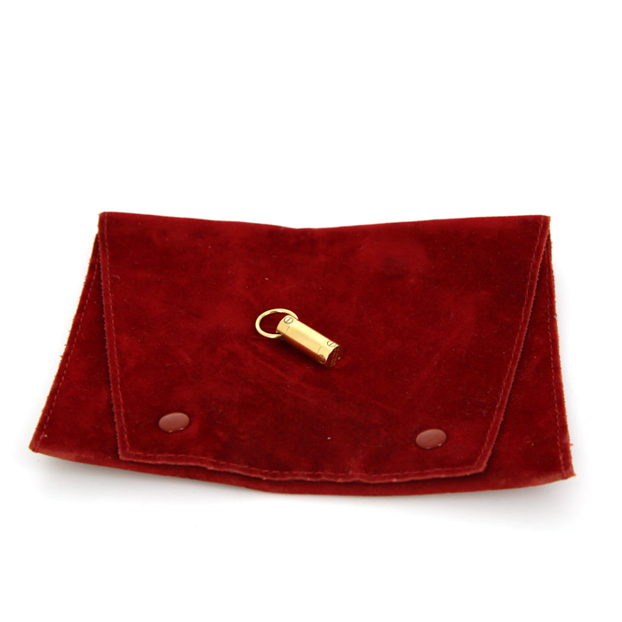 Colgante Cartier Love en oro amarillo - Detail D3