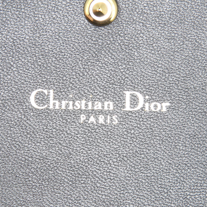 Pochette Dior Diorama en cuir doré - Detail D3