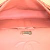 Chanel Timeless Classic handbag in salmon pink python - Detail D3 thumbnail