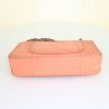 Chanel Timeless Classic handbag in salmon pink python - Detail D5 thumbnail