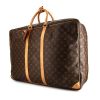 Bolsa de viaje Louis Vuitton Sirius en lona Monogram revestida marrón y cuero natural - 00pp thumbnail
